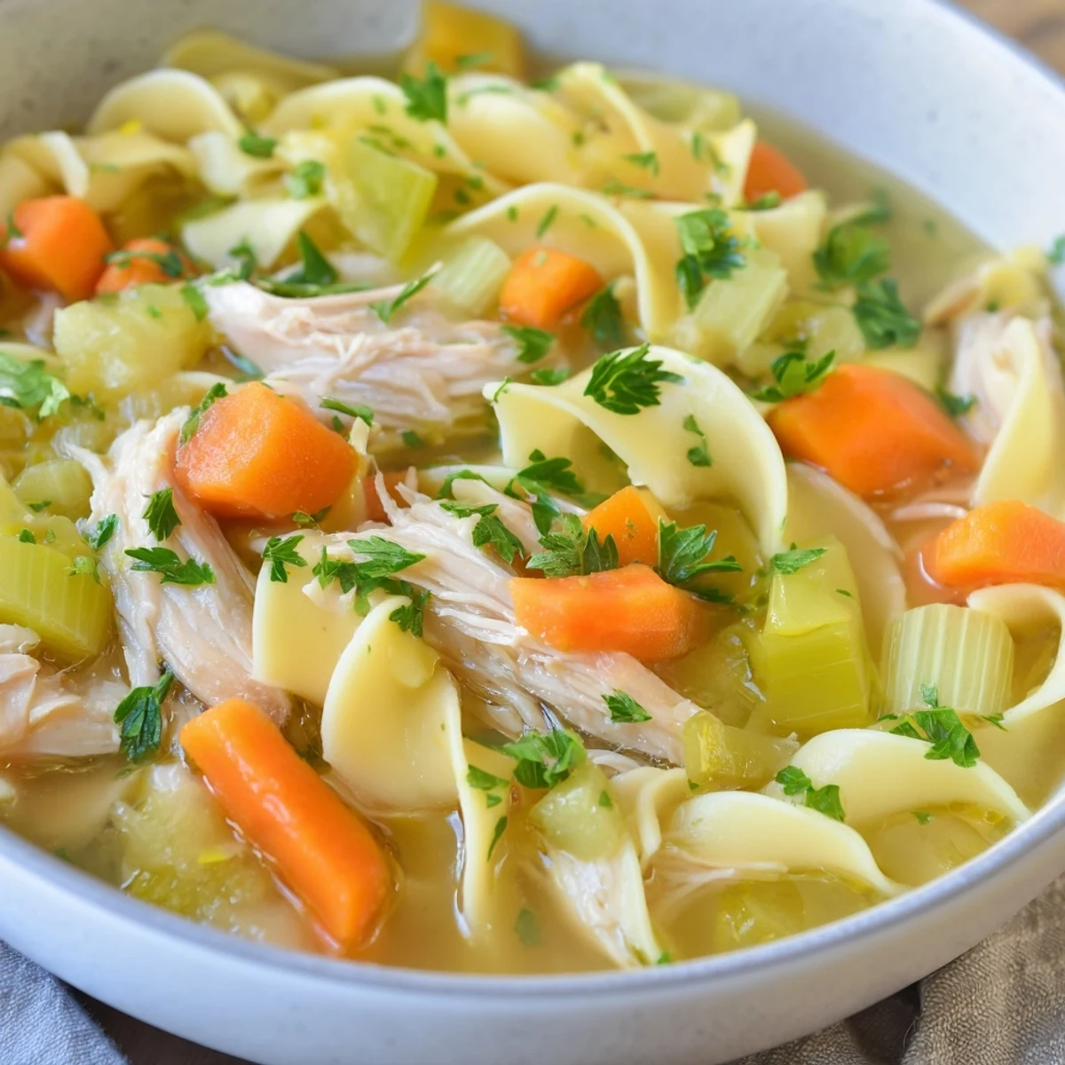 Cozy Chicken Noodle Soup