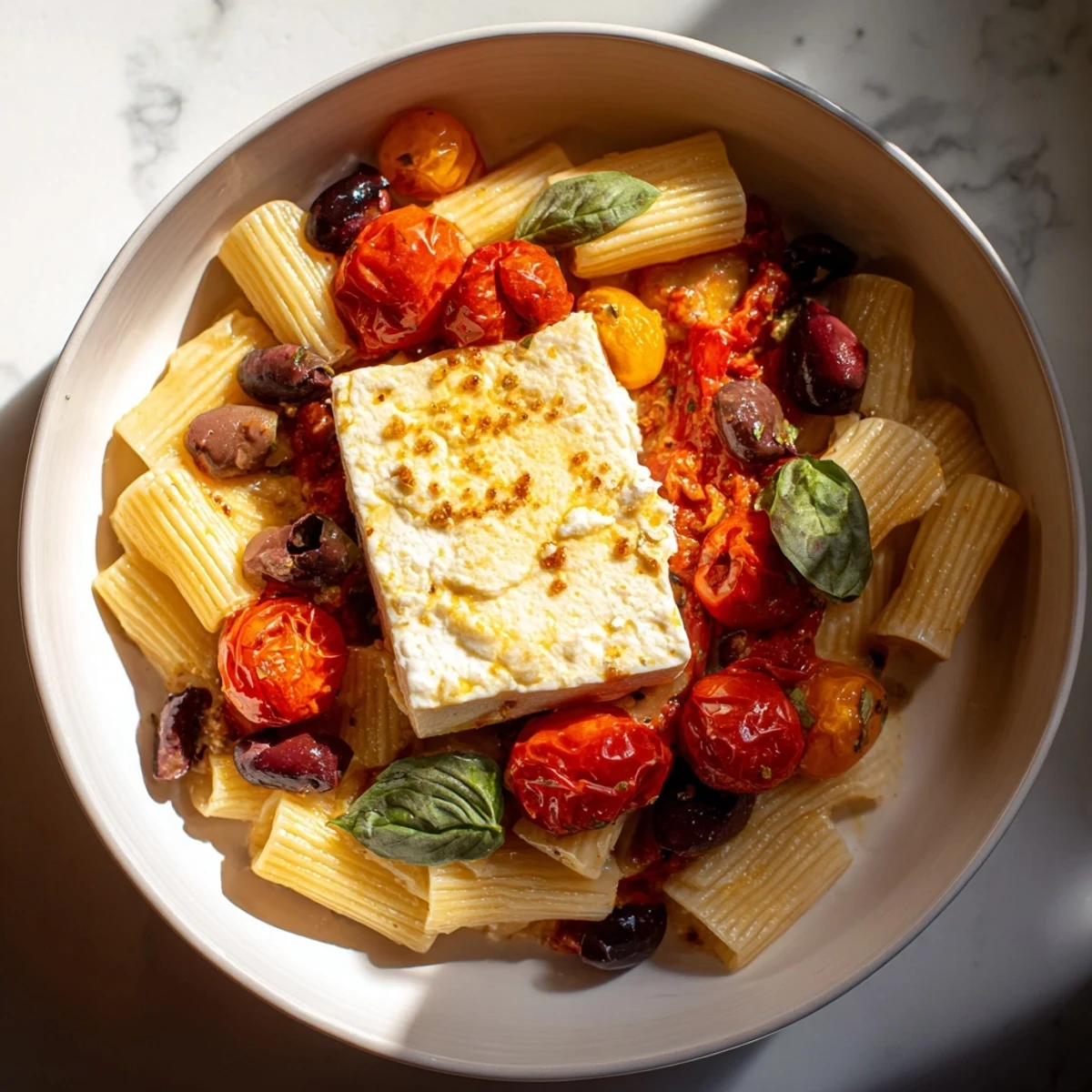 Baked Feta Pasta Cherry