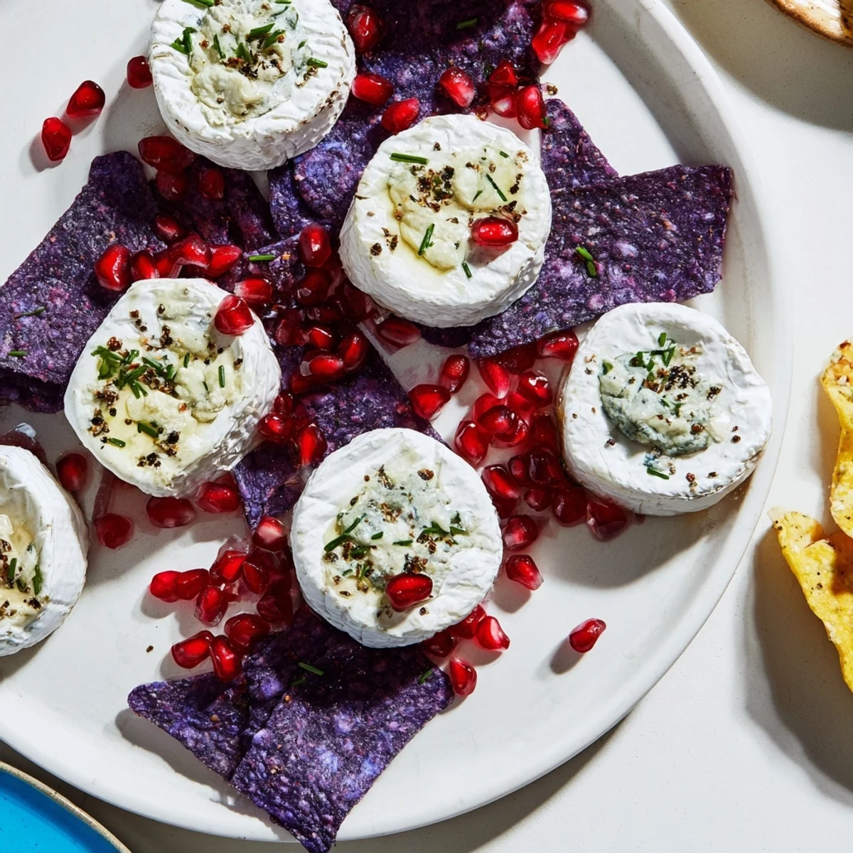 Stepping stones cheese appetizer