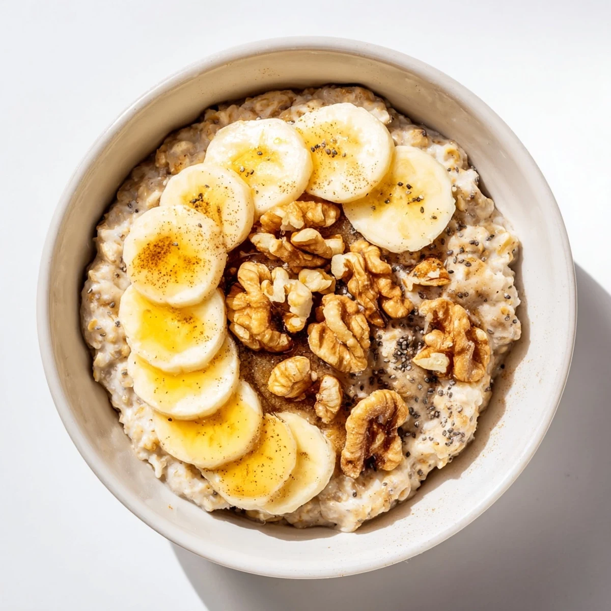 Microwave Banana Oats Bowl