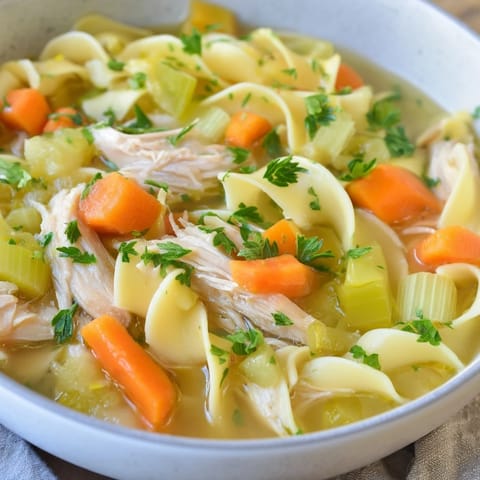 Cozy Chicken Noodle Soup