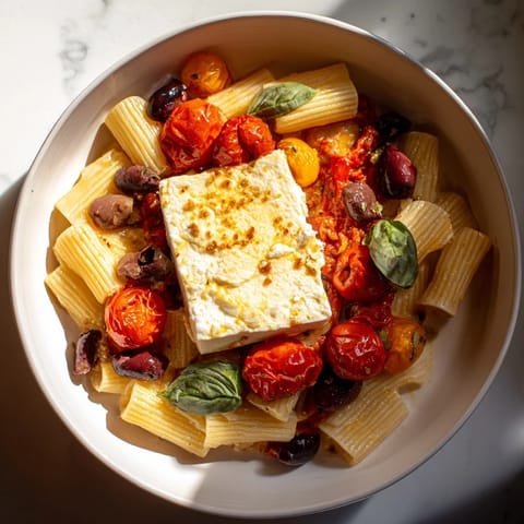 Baked Feta Pasta Cherry