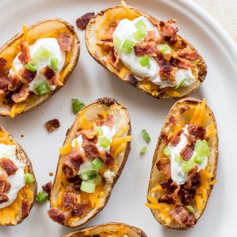 Crispy Loaded Potato Skins