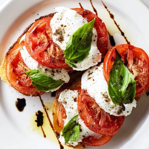 Tomato Burrata Toast
