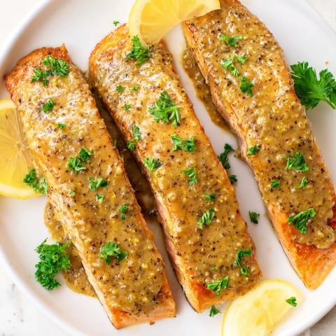 Honey Mustard Salmon Fillets