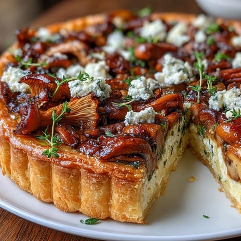 Wild Mushroom Tart