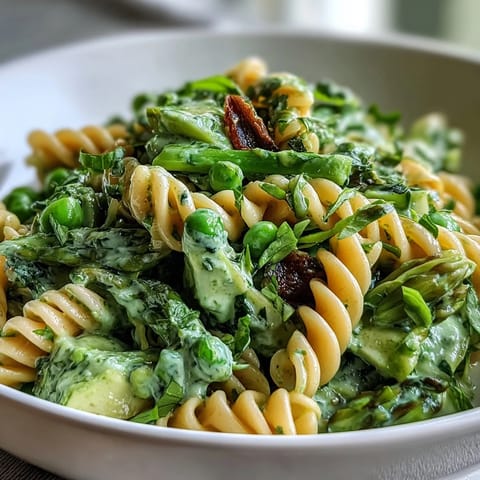 Spring Green Goddess Pasta