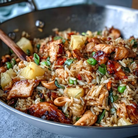 Hawaiian Pineapple Chicken Fried