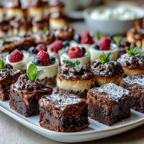 Housewarming Dessert Mini Treats