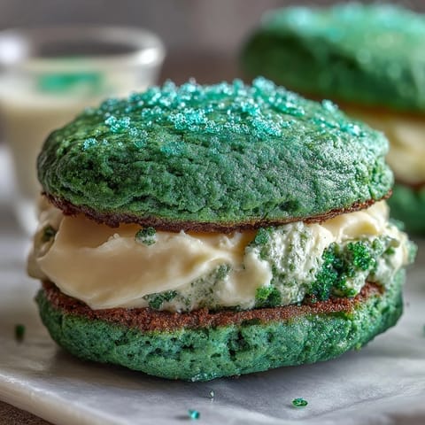 Sparkly St Patricks Day Cookies