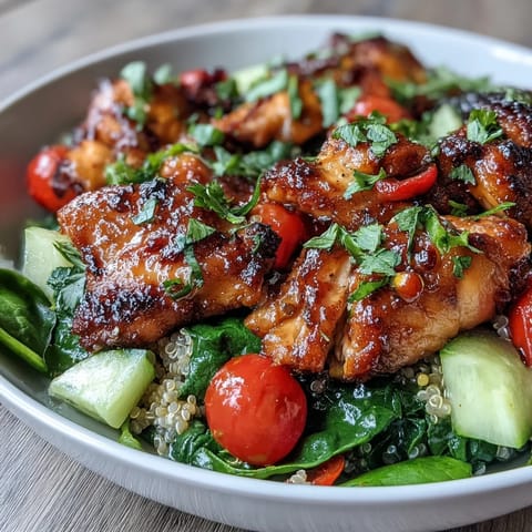 Lemon Vinaigrette Grilled Chicken