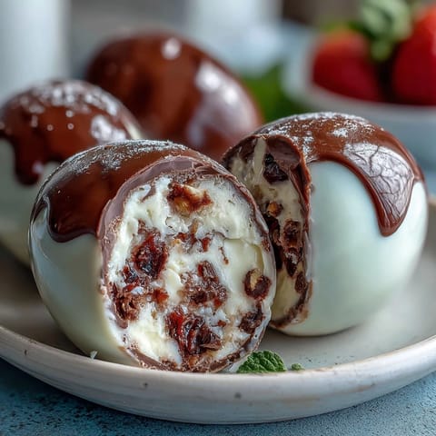 Dubai Chocolate Strawberry Eggs