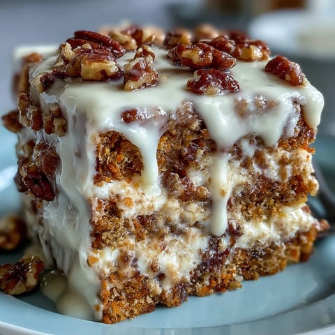 Carrot Walnut Spring Layer