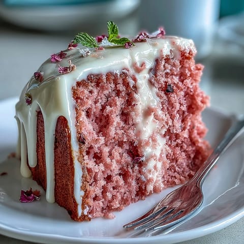Elegant Rosé Velvet Cake, a sweet centerpiece for your bridal shower celebration.