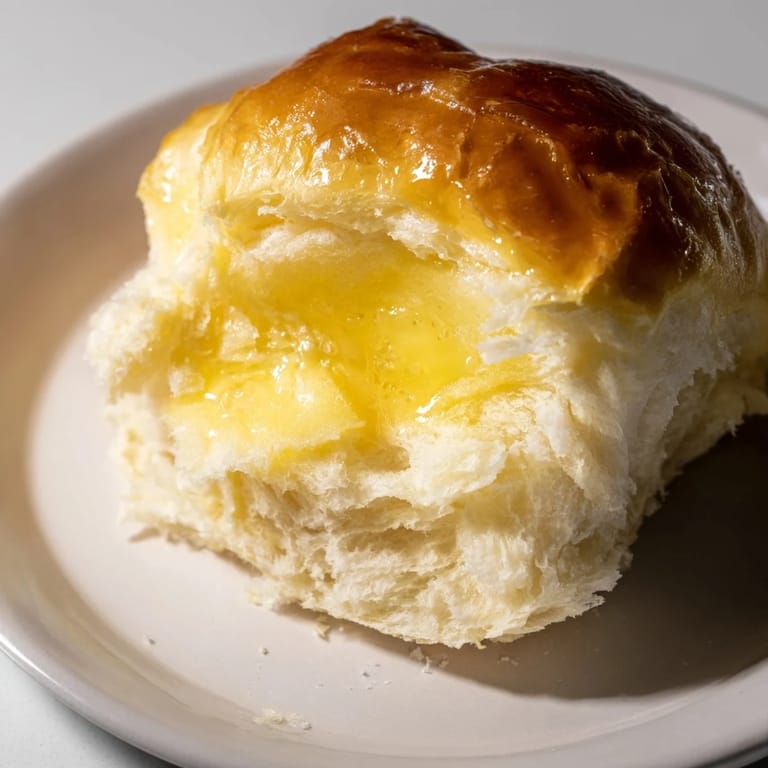 Served with butter, envision the delicious taste of these comforting Quick-Rise Dinner Rolls, perfect alongside any meal.