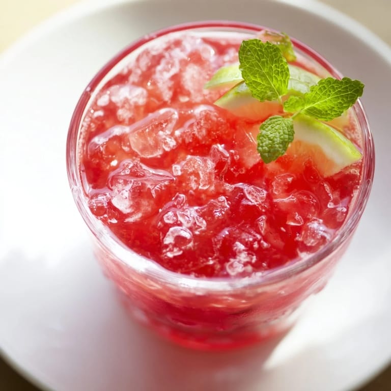 Refreshing fruit refresher drinks bursting with fresh strawberry and pineapple flavor, ready to enjoy.