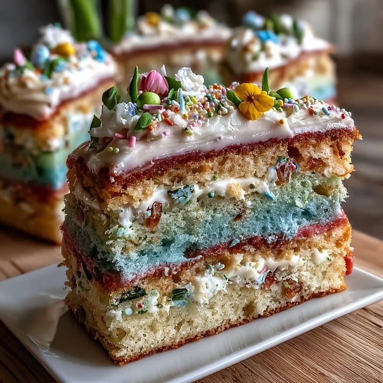 This elegant spring ombre cake features delicate pink and yellow layers, beautifully frosted for a dreamy, celebration-worthy dessert.