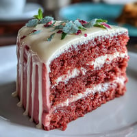 Blush-pink Bridal Shower Rosé Velvet Cake with shimmering gold drip icing.